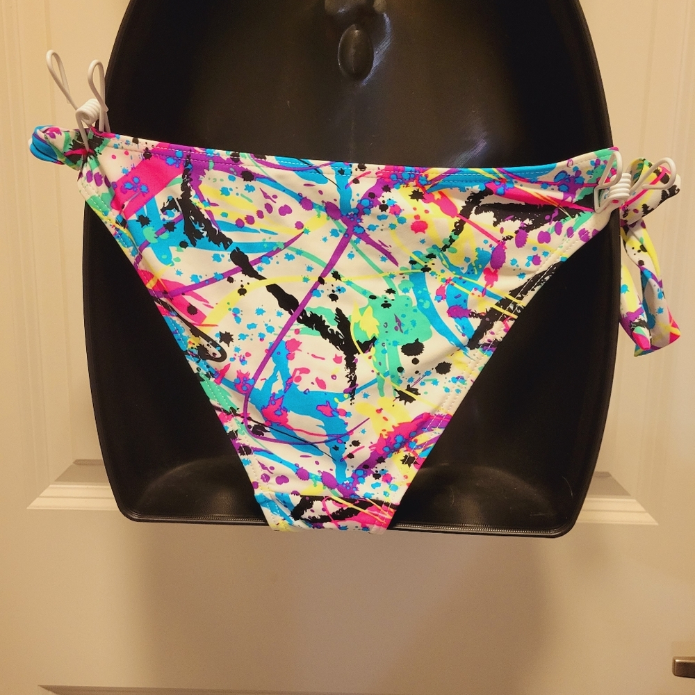 80's Vibe Paint Splash Relleciga Bikini - Picture 7 of 7